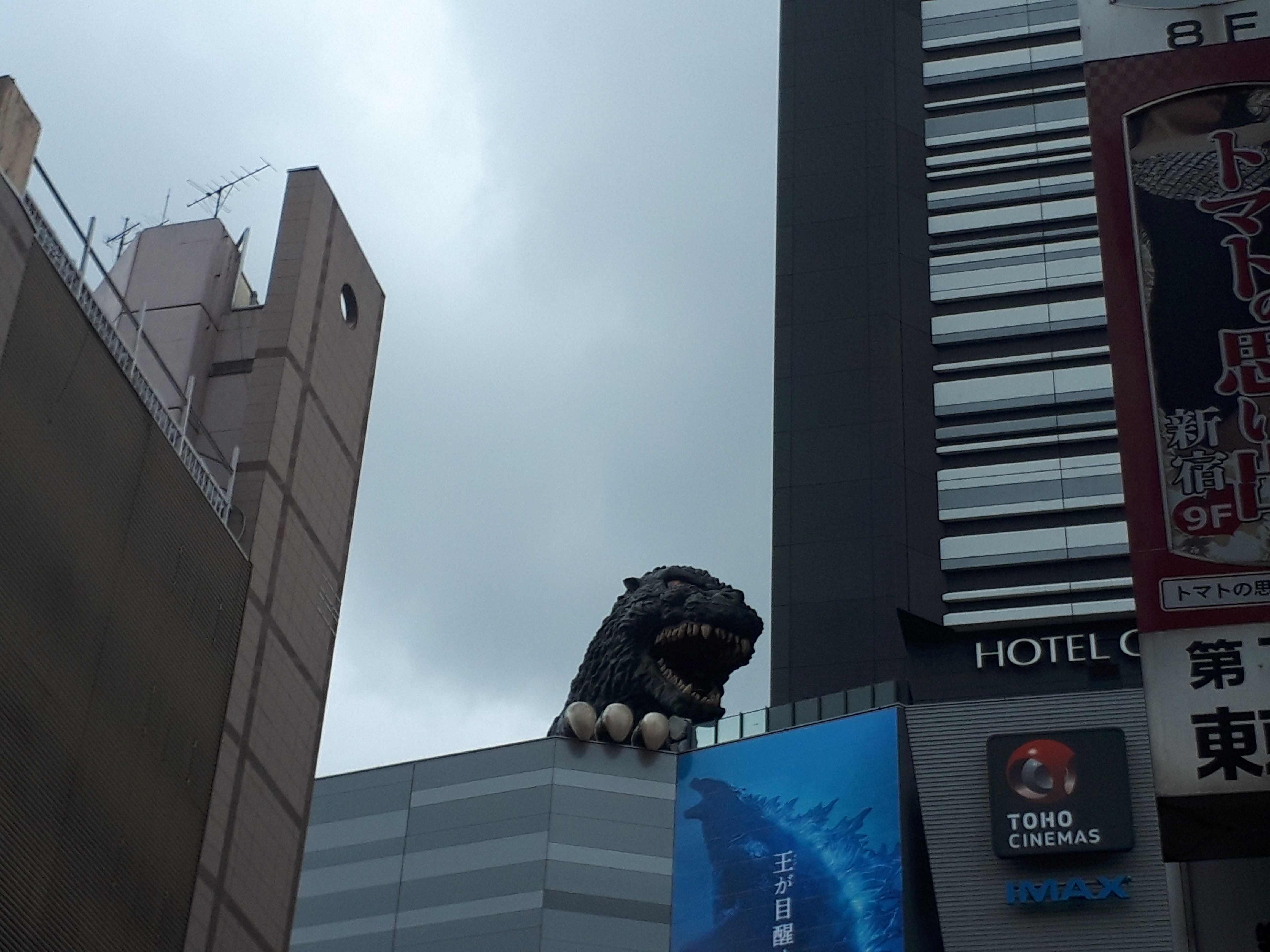 東京って空不足。
