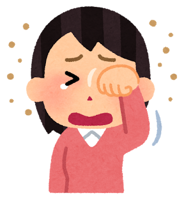 花粉症…へっくしょん！！