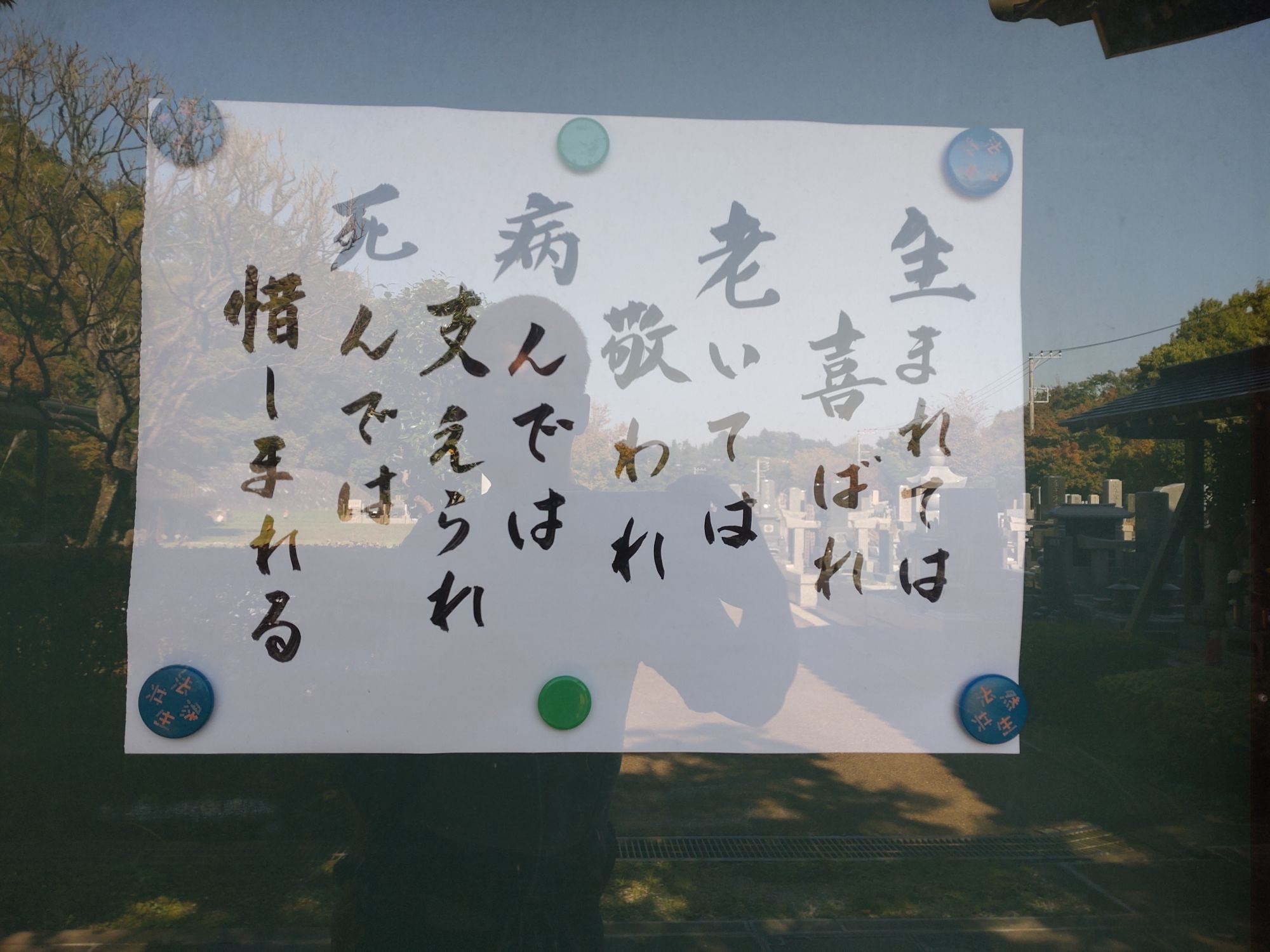 お寺の格言って心に刺さるよね。