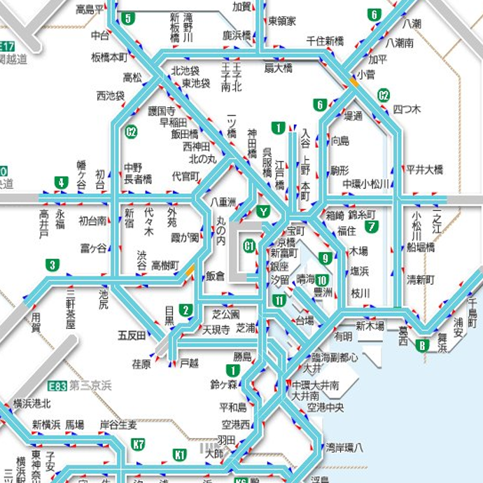 首都高速道路という迷宮