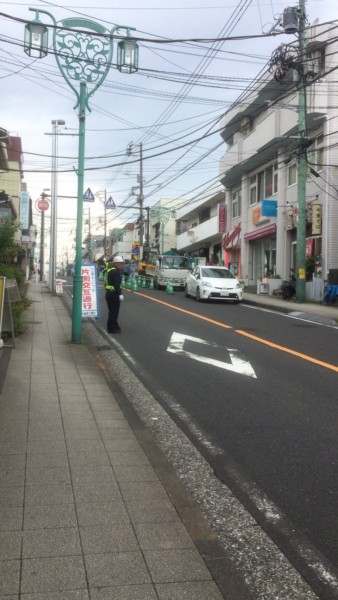 現場風景(横浜市金沢区の現場より)