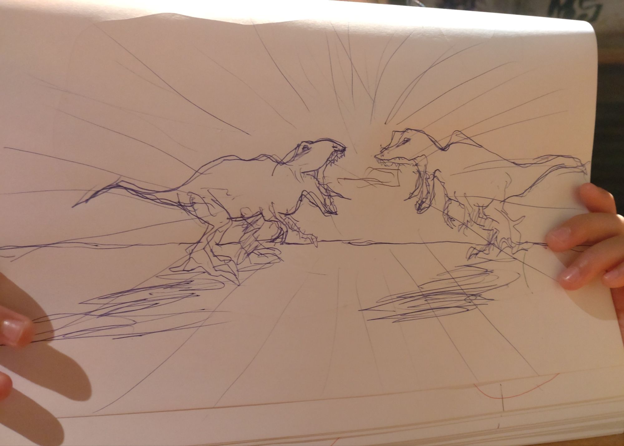 ティラノサウルスvsギガノトサウルス