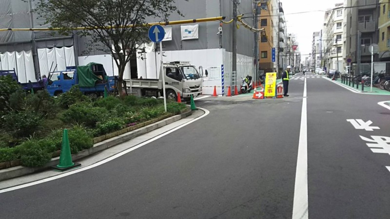 現場風景(横浜市中区の現場より)